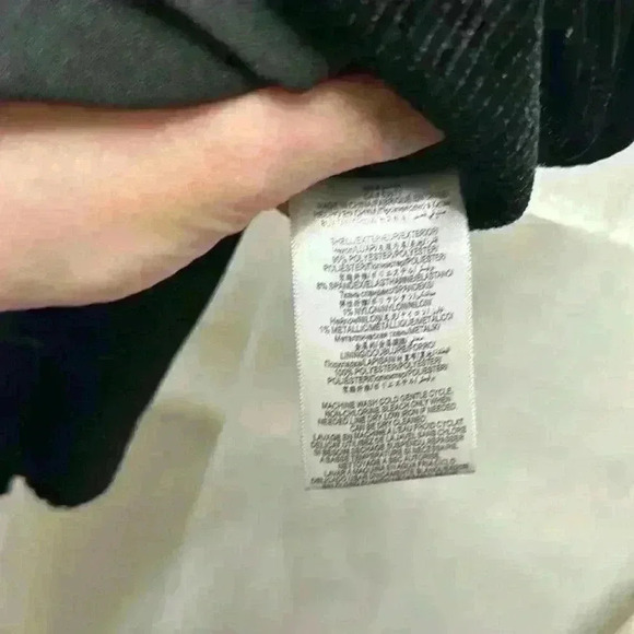 NWT BCBGeneration Women's V-Neck Long-Sleeve Velvet Mini Dress sz 14 Item#8R - Picture 12 of 12